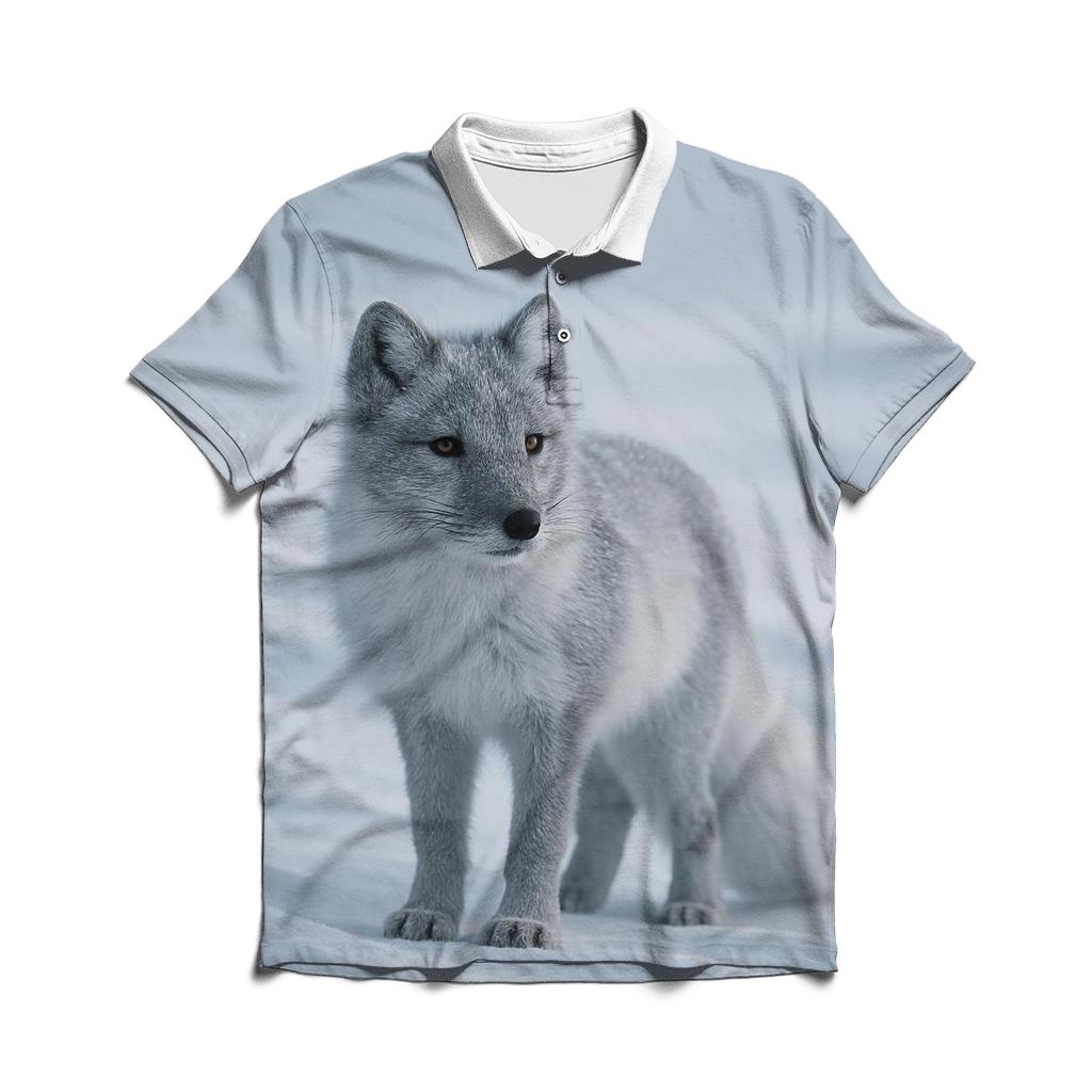 Frostline Sentinel Arctic Fox classic pique polos