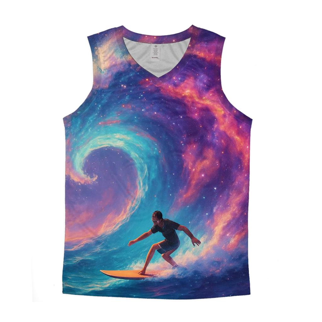 Nebula Wave Surf Session sports performance tank tops