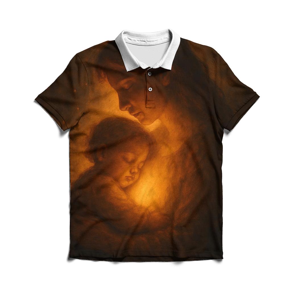 The Hearth Within Her Chest A Home Carried Everywhere personalized polo shirts