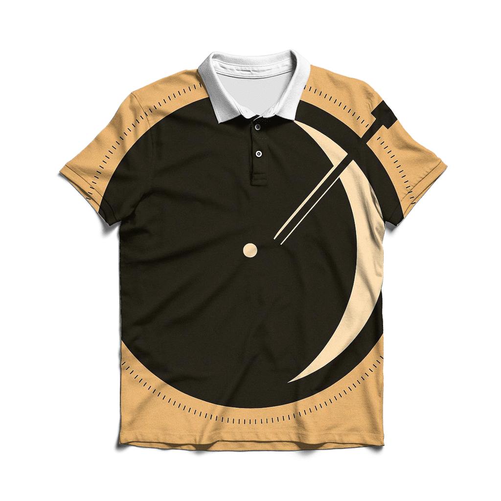 Turntable Eclipse Minimal custom polo shirts