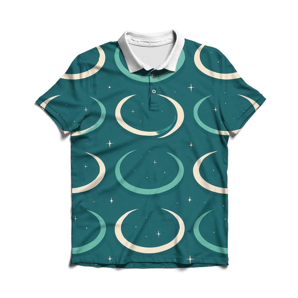 Gravitational Lens Arc Tapestry custom polo shirts