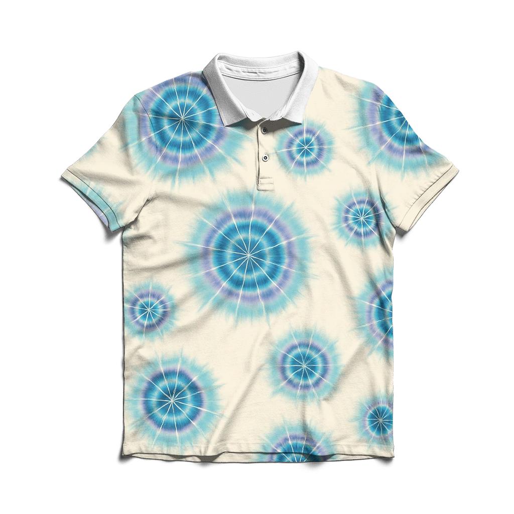 Kumo Star Cluster Rosettes premium cotton polo shirts