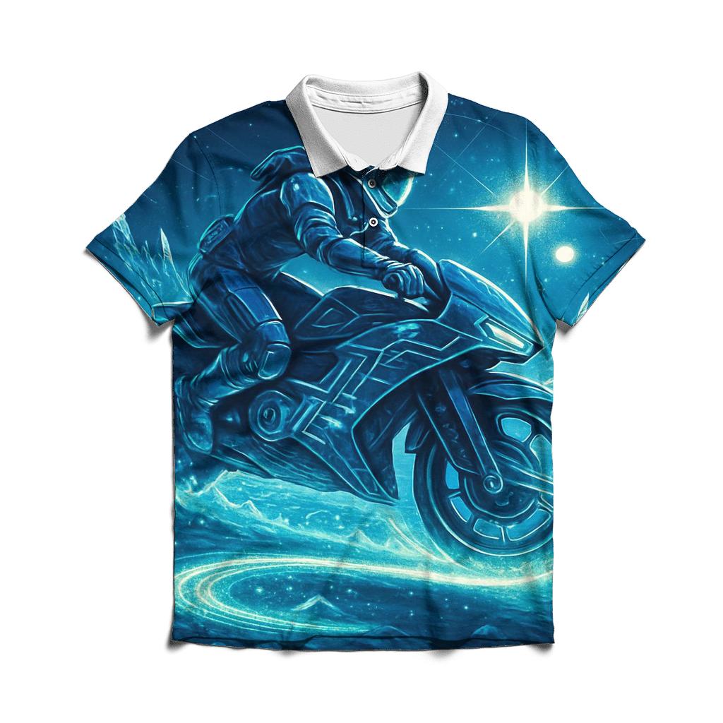 Aurora Circuit Star Ranger embroidered polo tops