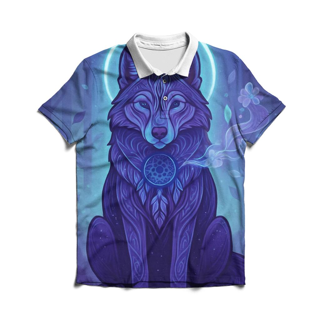 Dreamweave Moon Guardian casual sports polo shirts