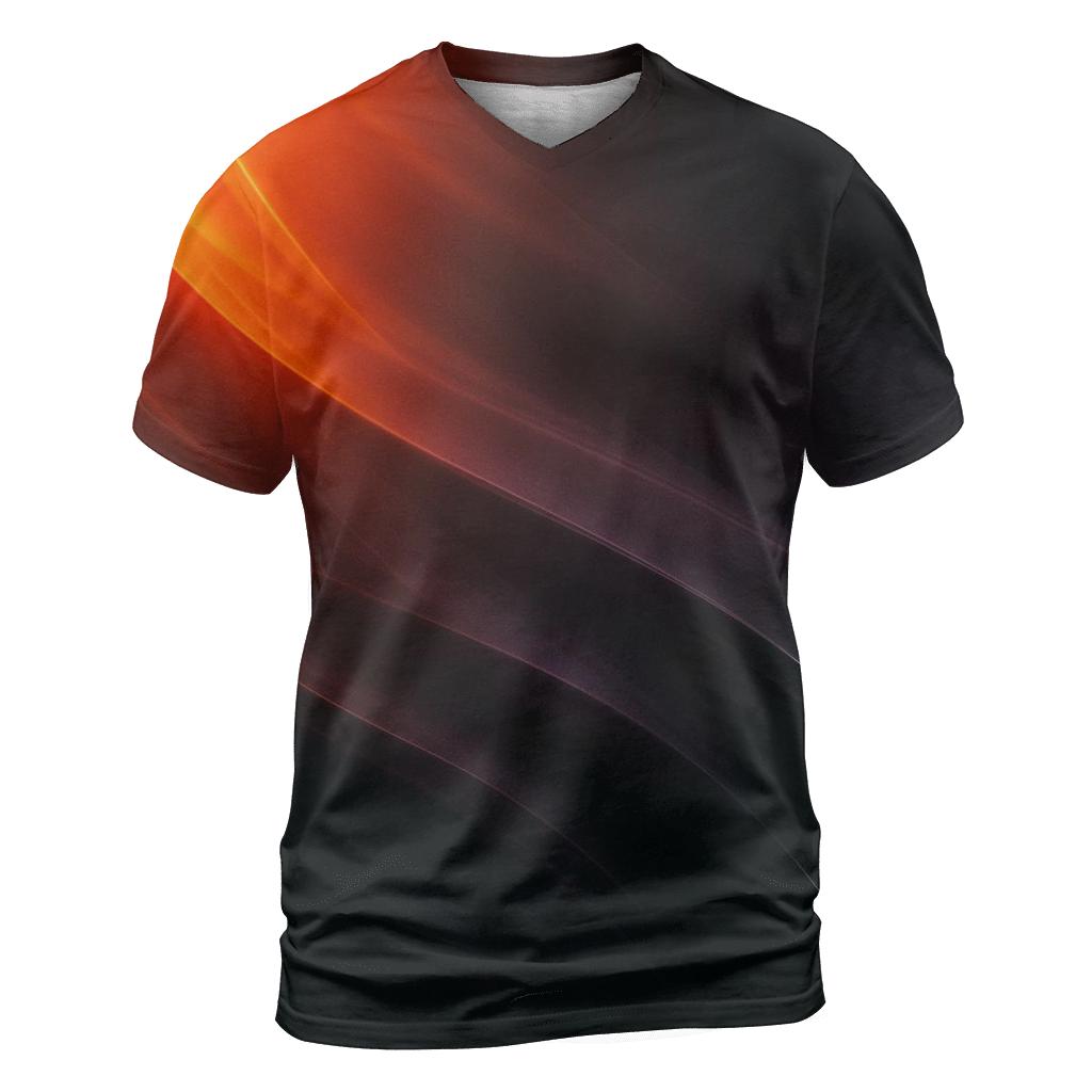 Volcanic Glassflow Gradient personalized full print shirts