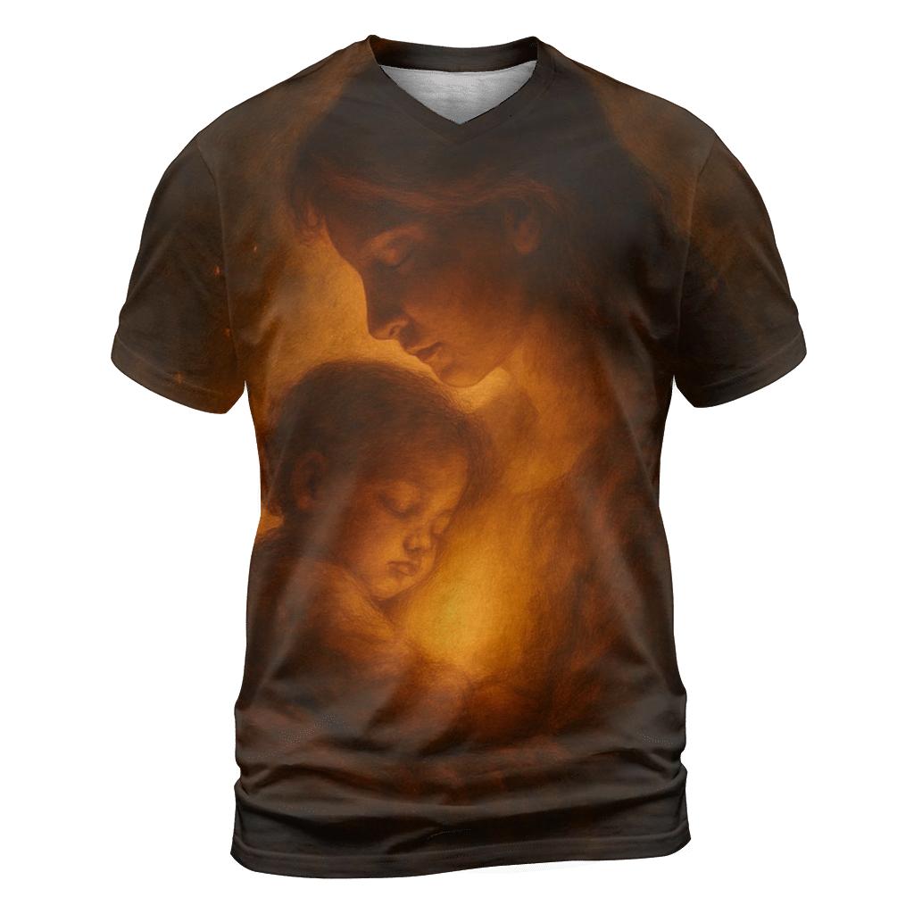 The Hearth Within Her Chest A Home Carried Everywhere personalized full print shirts