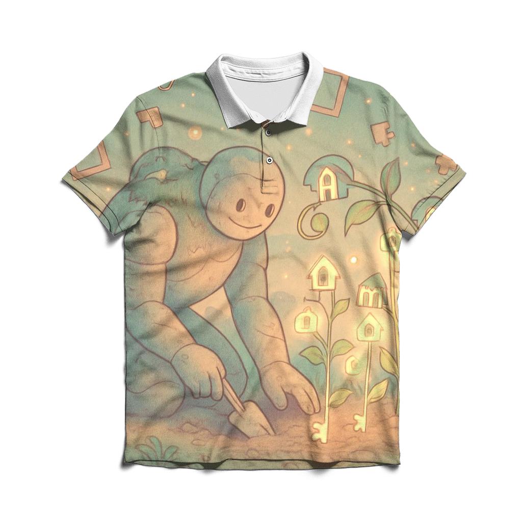 Garden Of Misplaced Keys designer slim fit polos