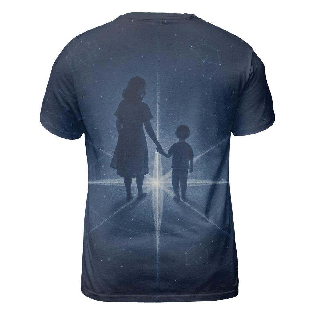 The Compass Of Her Heart A Love That Always Points Home trendy printed shirt styles