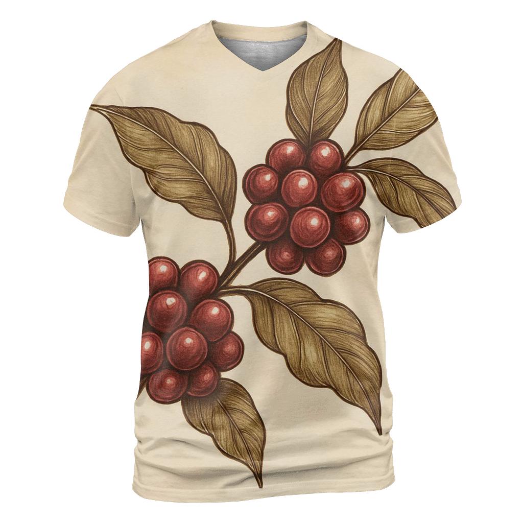 Cherry Branch Luster unique graphic print tees