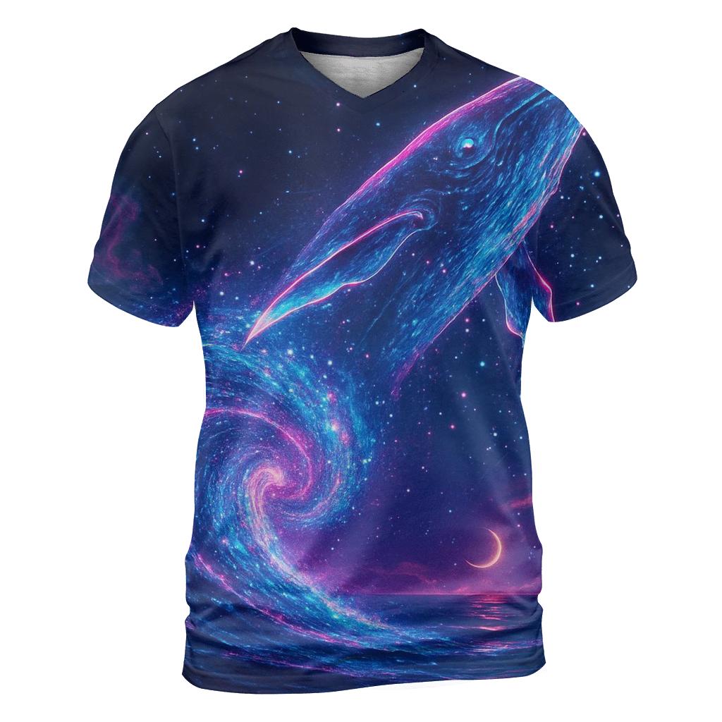Neon Tide Of The Helix Sea unique graphic print tees