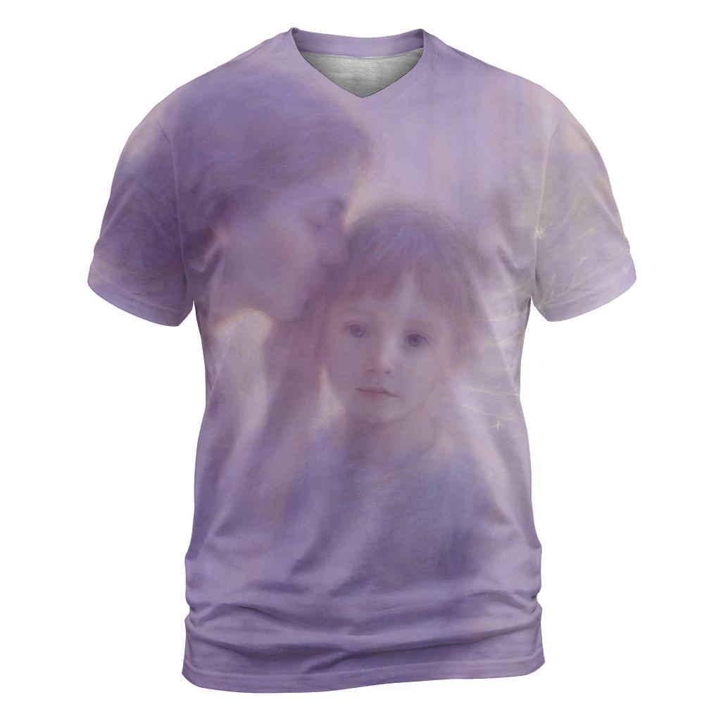 The First Echo Her Voice Living Inside The Years creative print fashion shirts