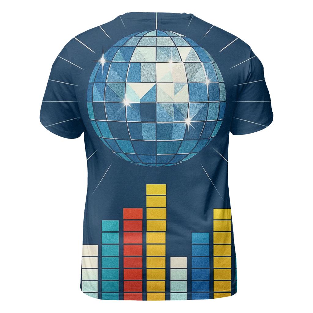 Disco Ball Signal City designer pattern shirts
