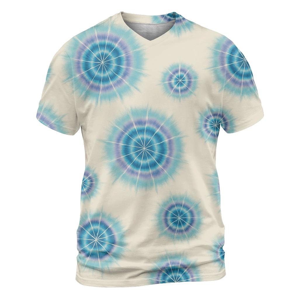 Kumo Star Cluster Rosettes vibrant all-over design tees