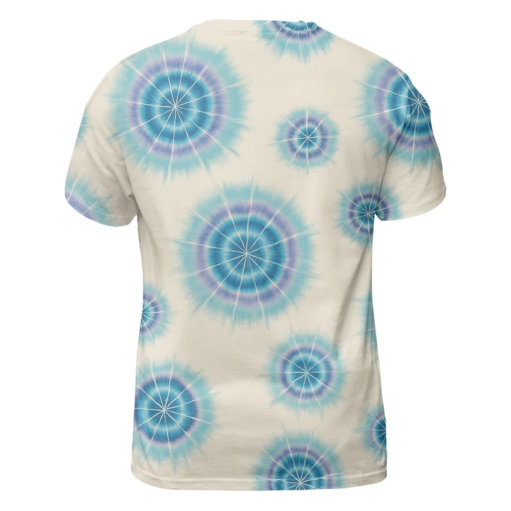 Kumo Star Cluster Rosettes vibrant all-over design tees