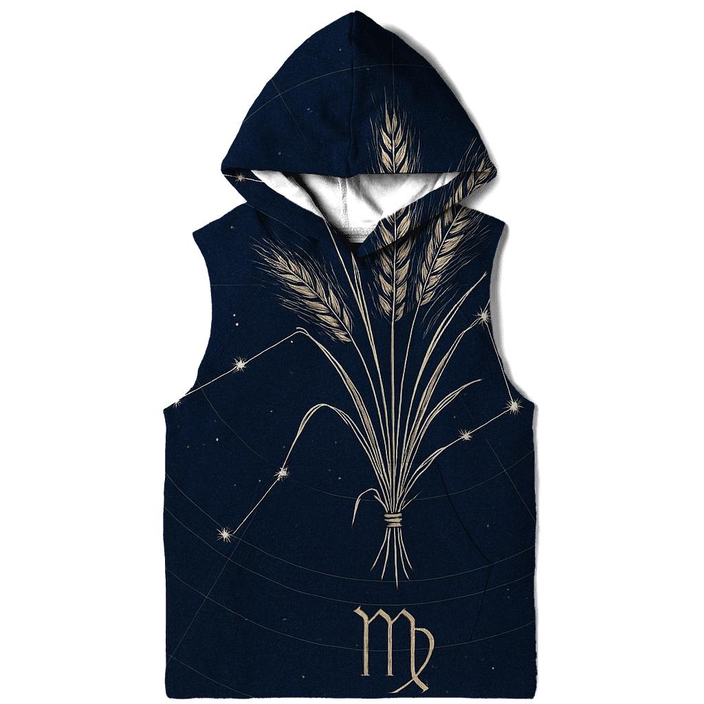 Virgo Wheat Sheaf Star Atlas designer hoodies
