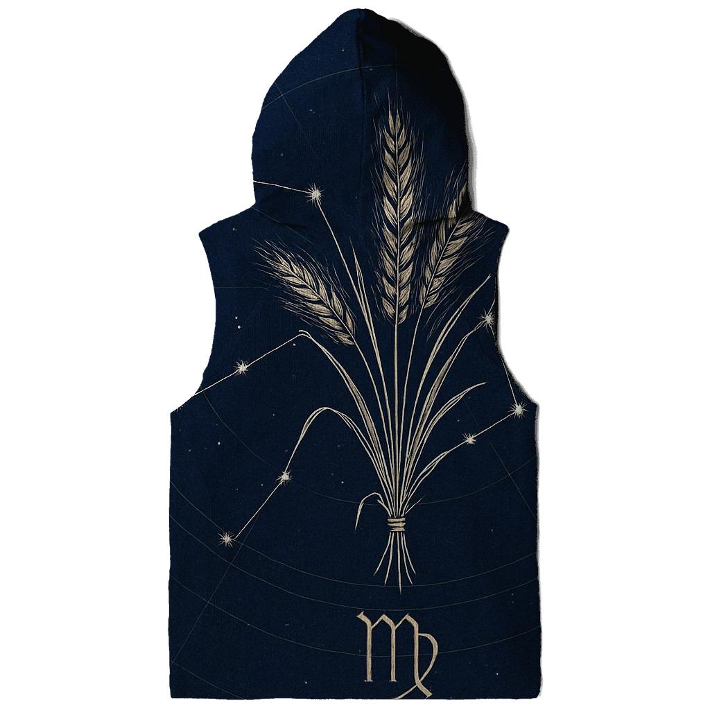 Virgo Wheat Sheaf Star Atlas designer hoodies