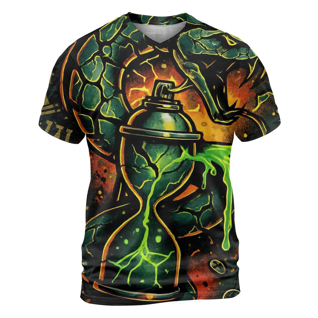 Shattered Hourglass Street Serpent trendy printed shirt styles