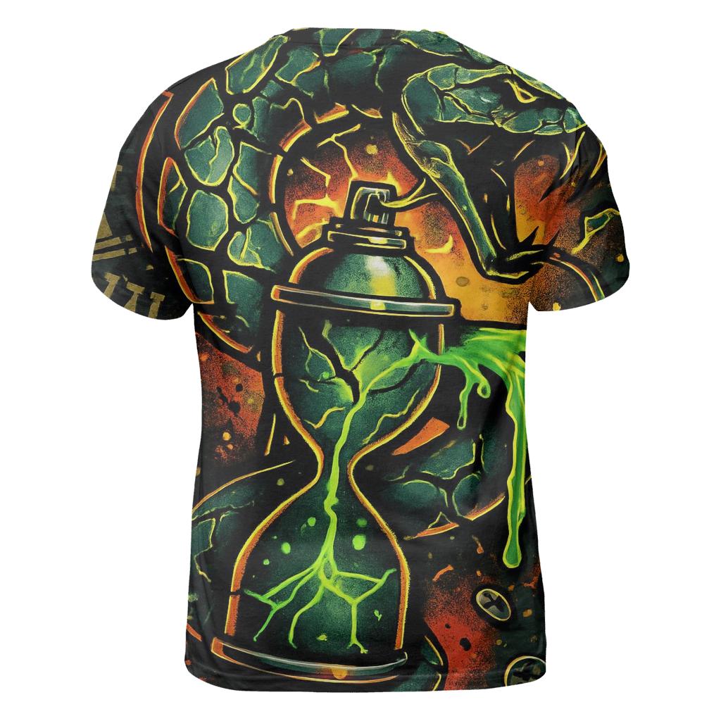 Shattered Hourglass Street Serpent trendy printed shirt styles