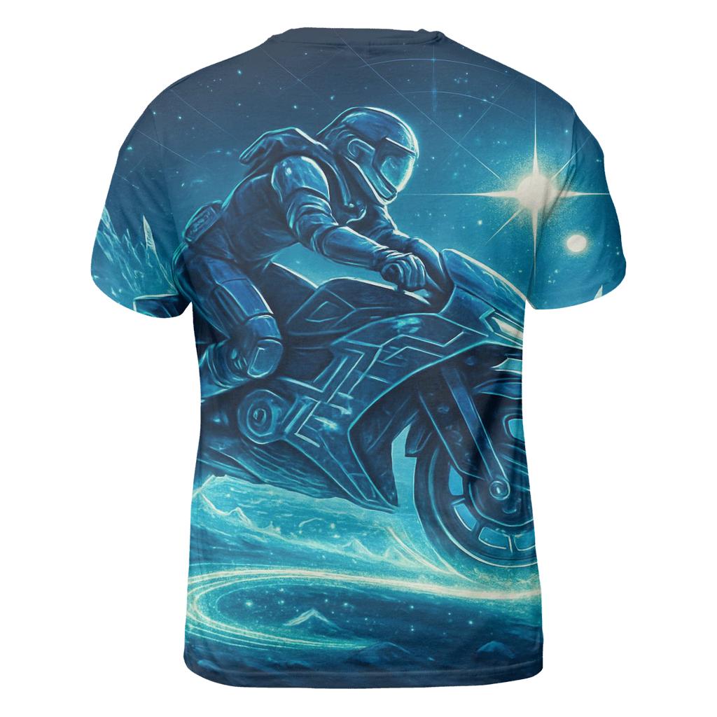 Aurora Circuit Star Ranger creative print fashion shirts