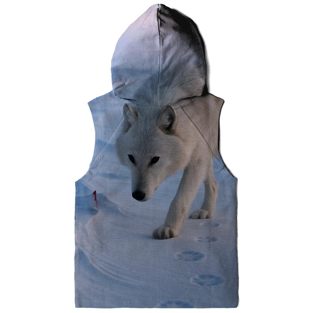 Ellesmere Ridge Arctic Wolf Survey Line hoodies fashion
