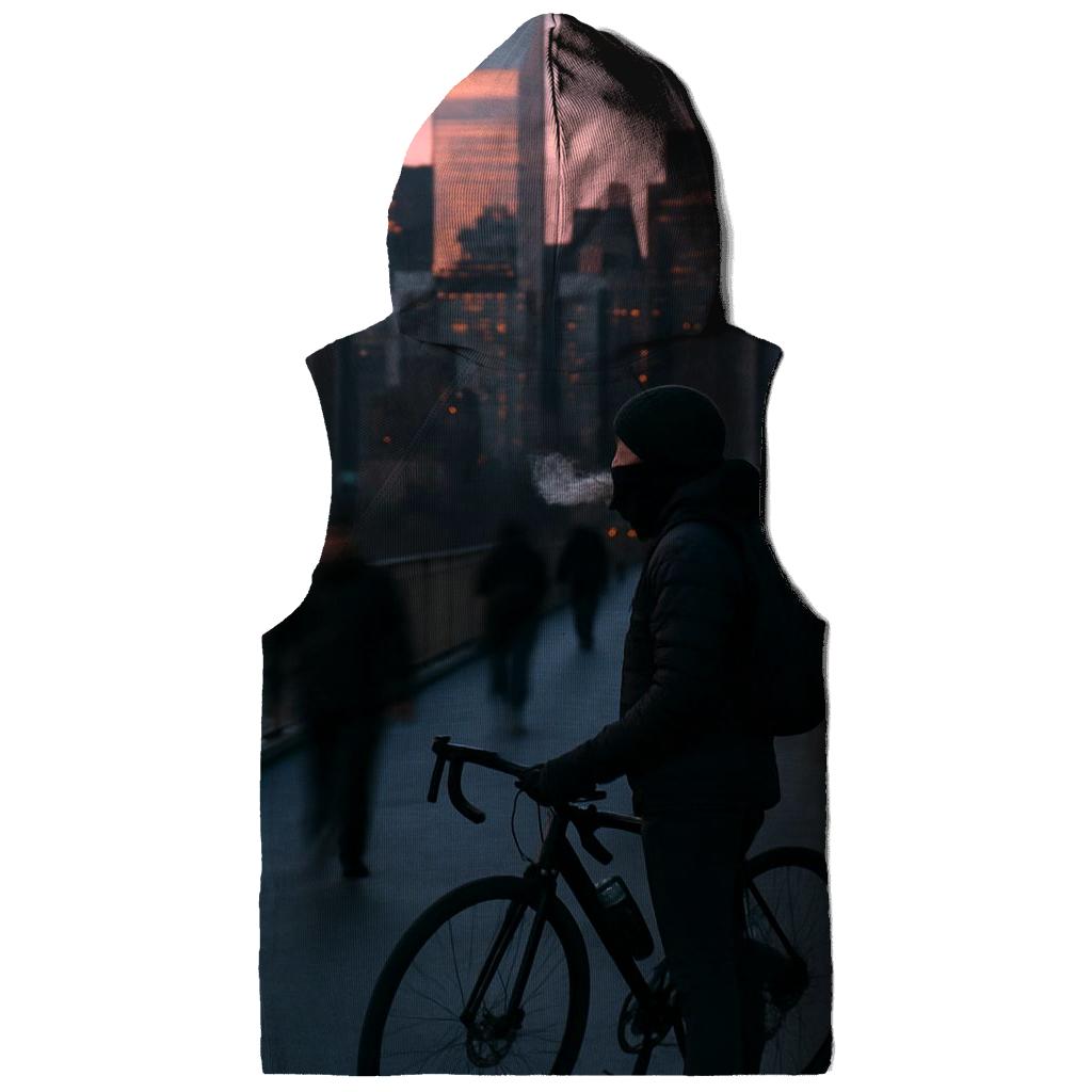 Queensboro Bridge Commuter Dawn Over Midtown hoodie designs