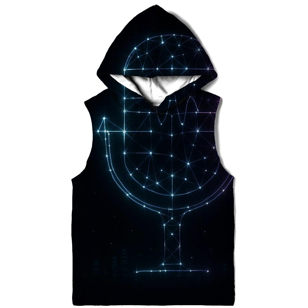 Neon Mic Constellation premium hoodies