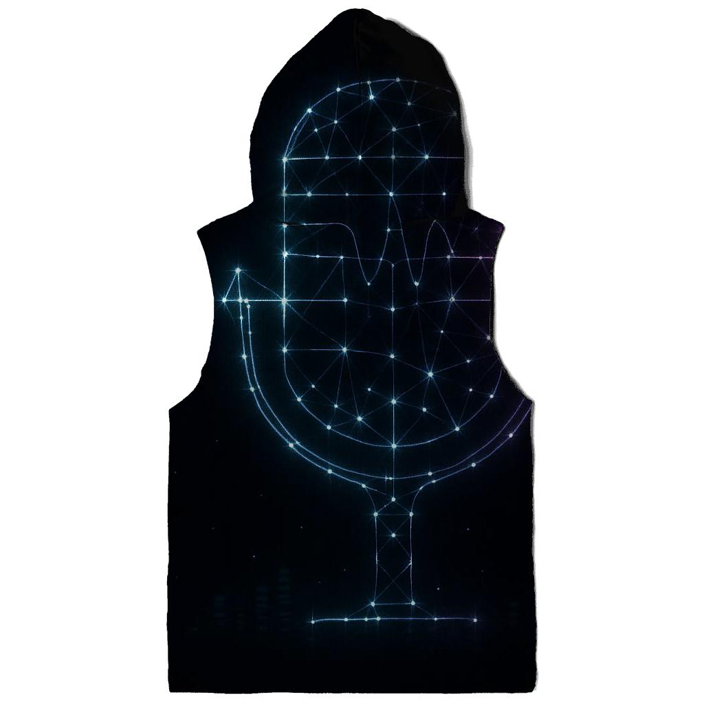Neon Mic Constellation premium hoodies