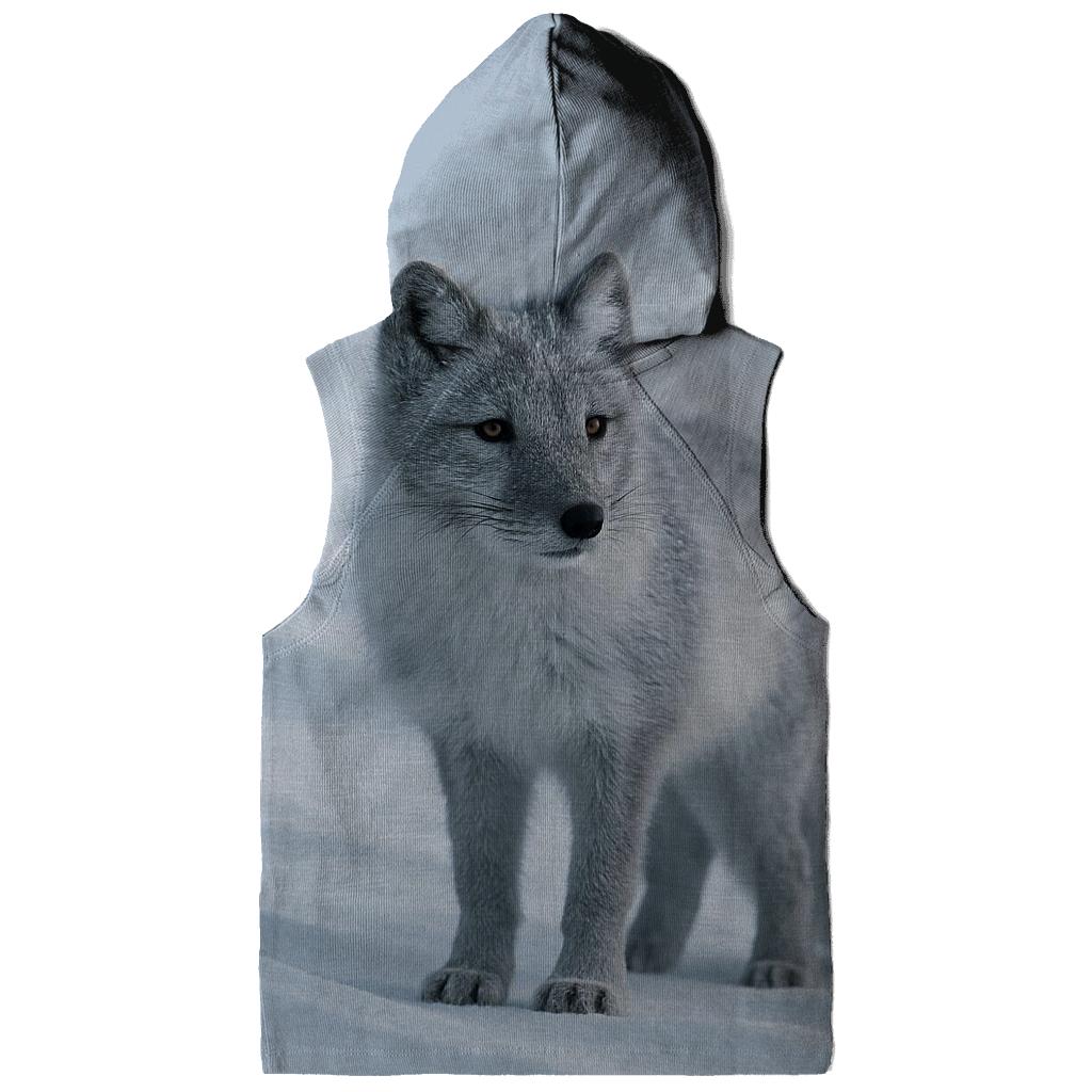 Frostline Sentinel Arctic Fox pullover hoodies