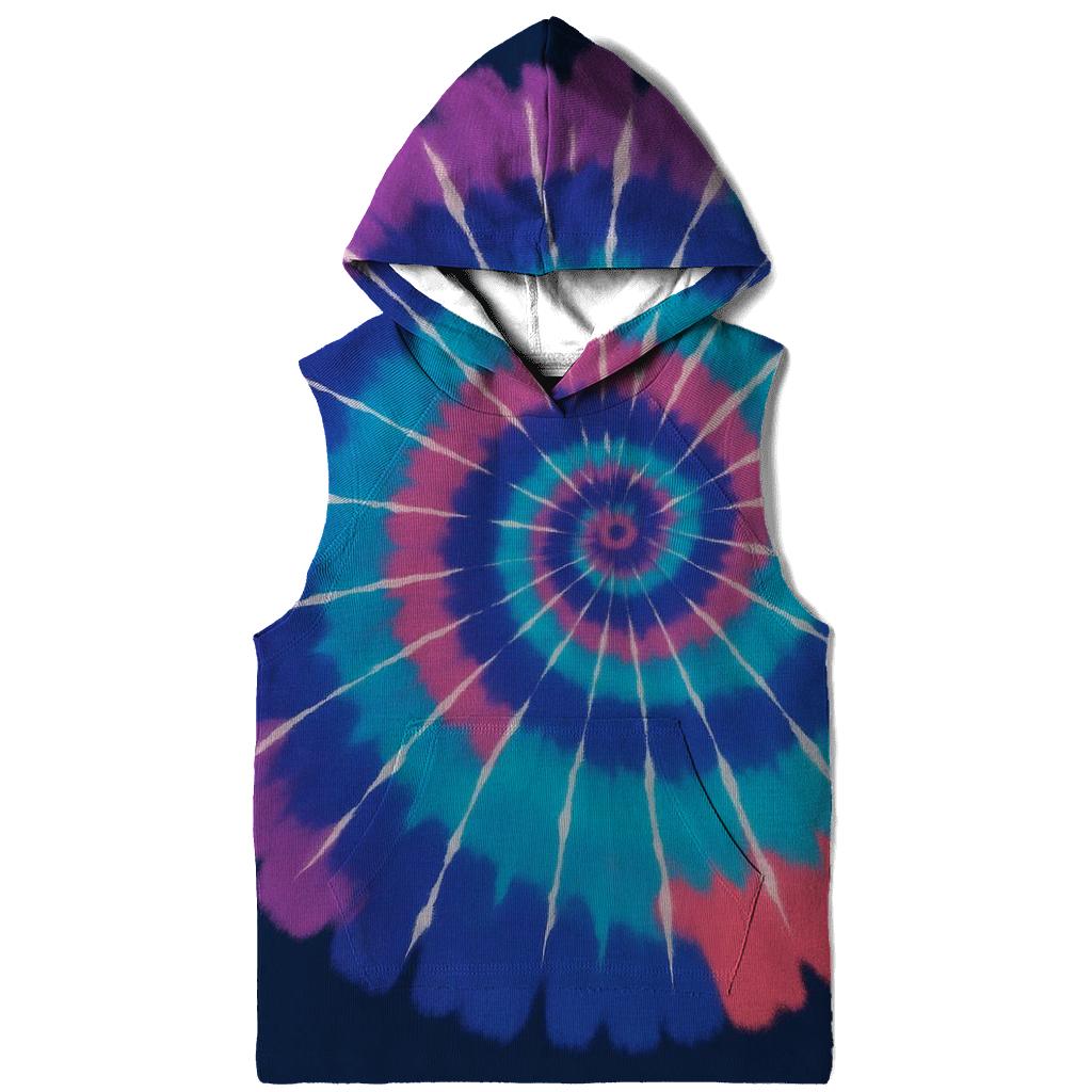 Nebula Spiral Overdye Whirlpool designer hoodies