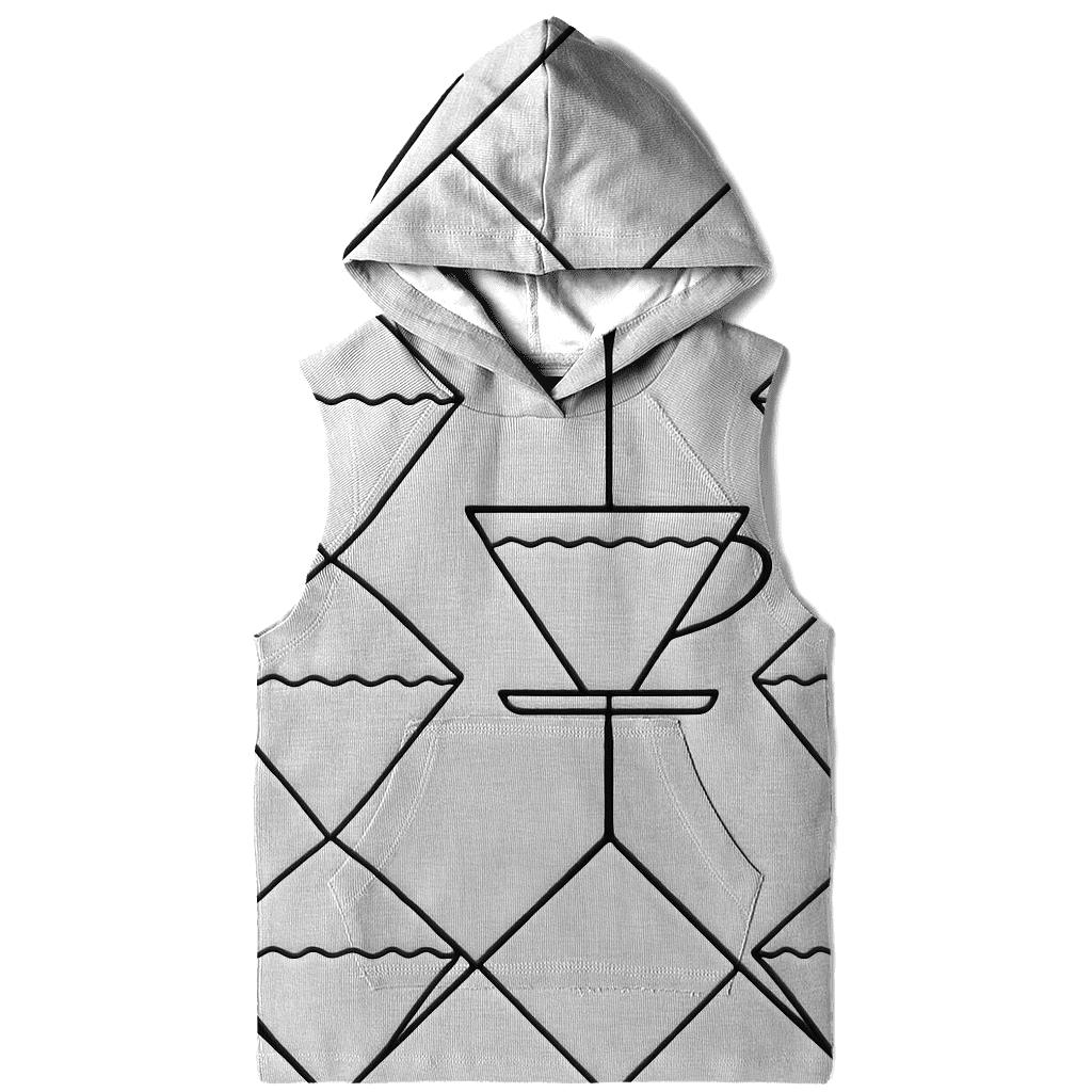 Filter Fold Geometry custom hoodies