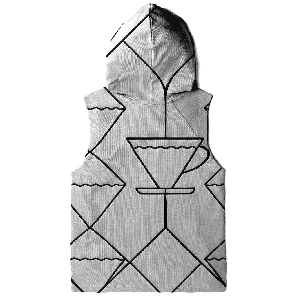 Filter Fold Geometry custom hoodies