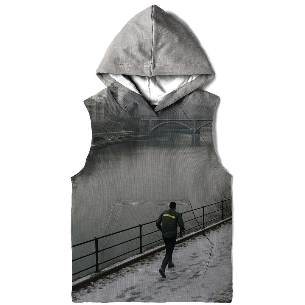 Harlem River Winter Haze With Yankee Stadium Edge designer hoodies