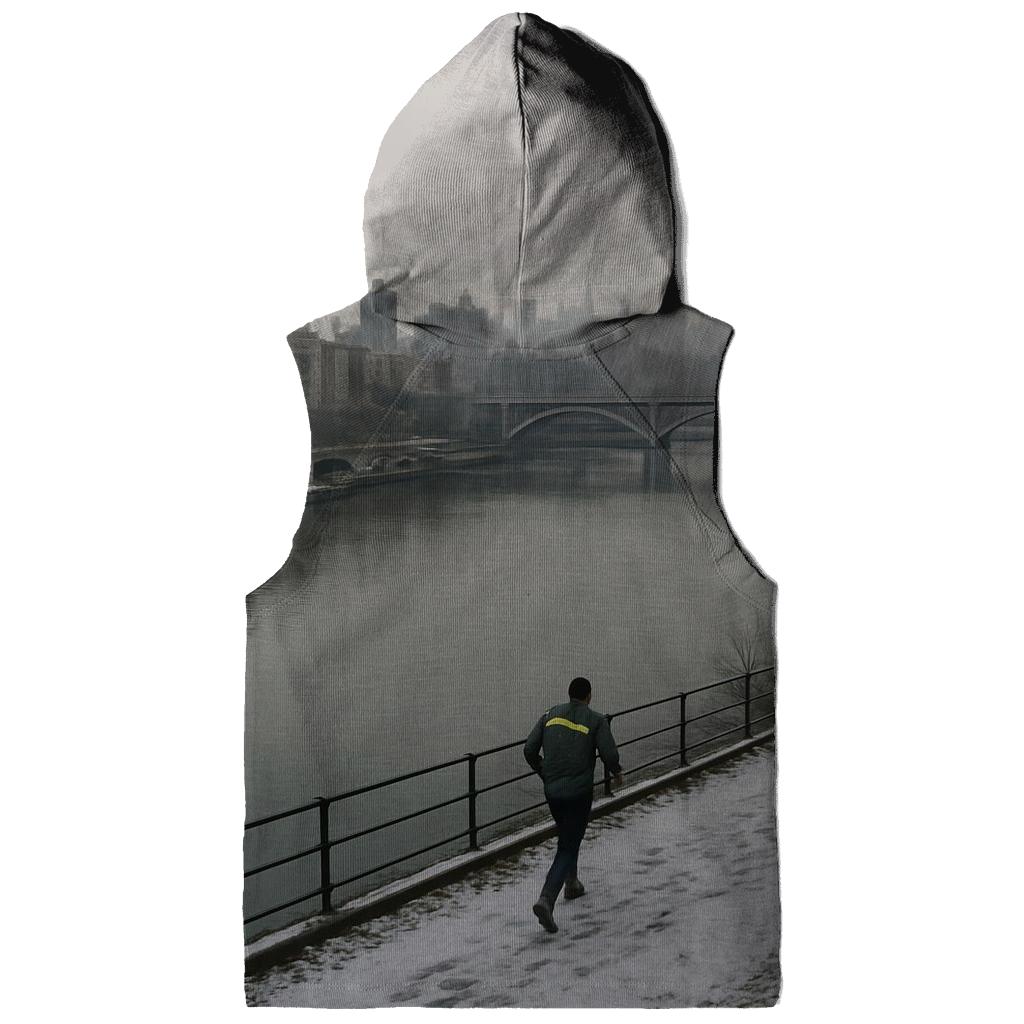 Harlem River Winter Haze With Yankee Stadium Edge designer hoodies