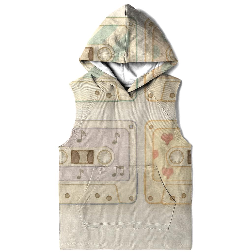 Cassette Patchwork Window custom hoodies