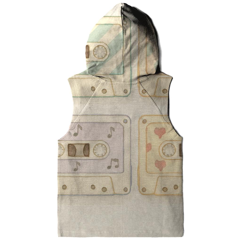 Cassette Patchwork Window custom hoodies