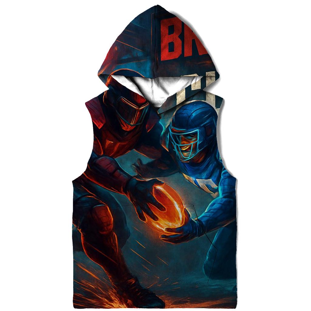 Neon Rail Yard Scrimmage Braves Versus Cubs designer hoodies