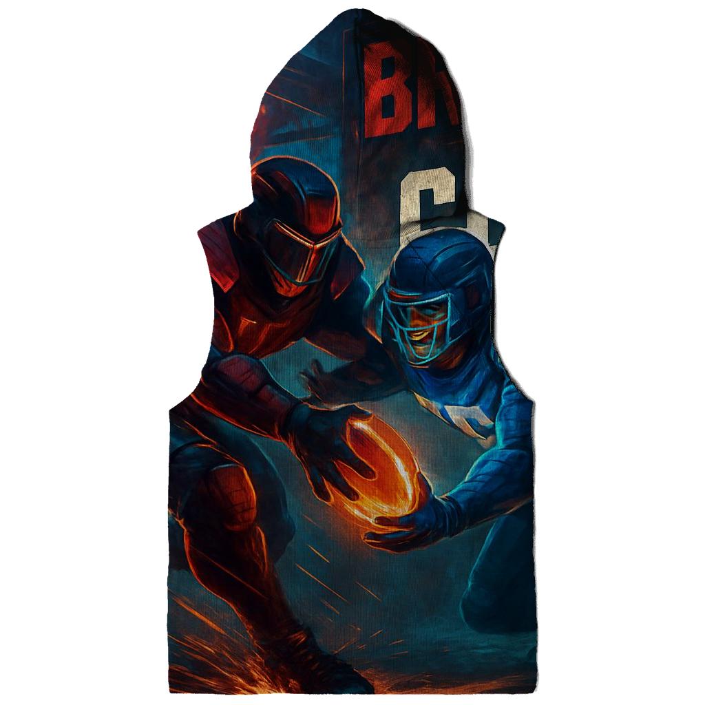 Neon Rail Yard Scrimmage Braves Versus Cubs designer hoodies