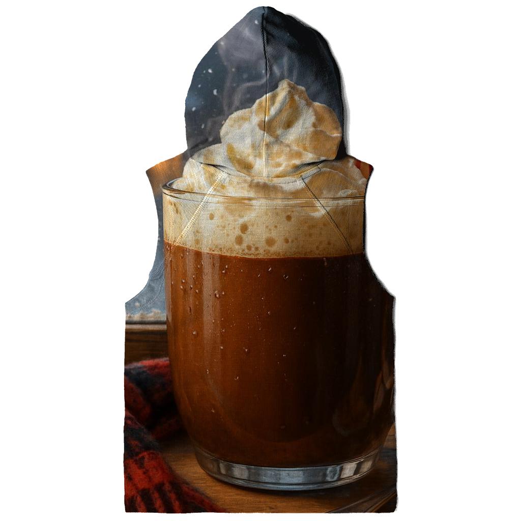 Sugarplum Cocoa By The Frosted Window pullover hoodies