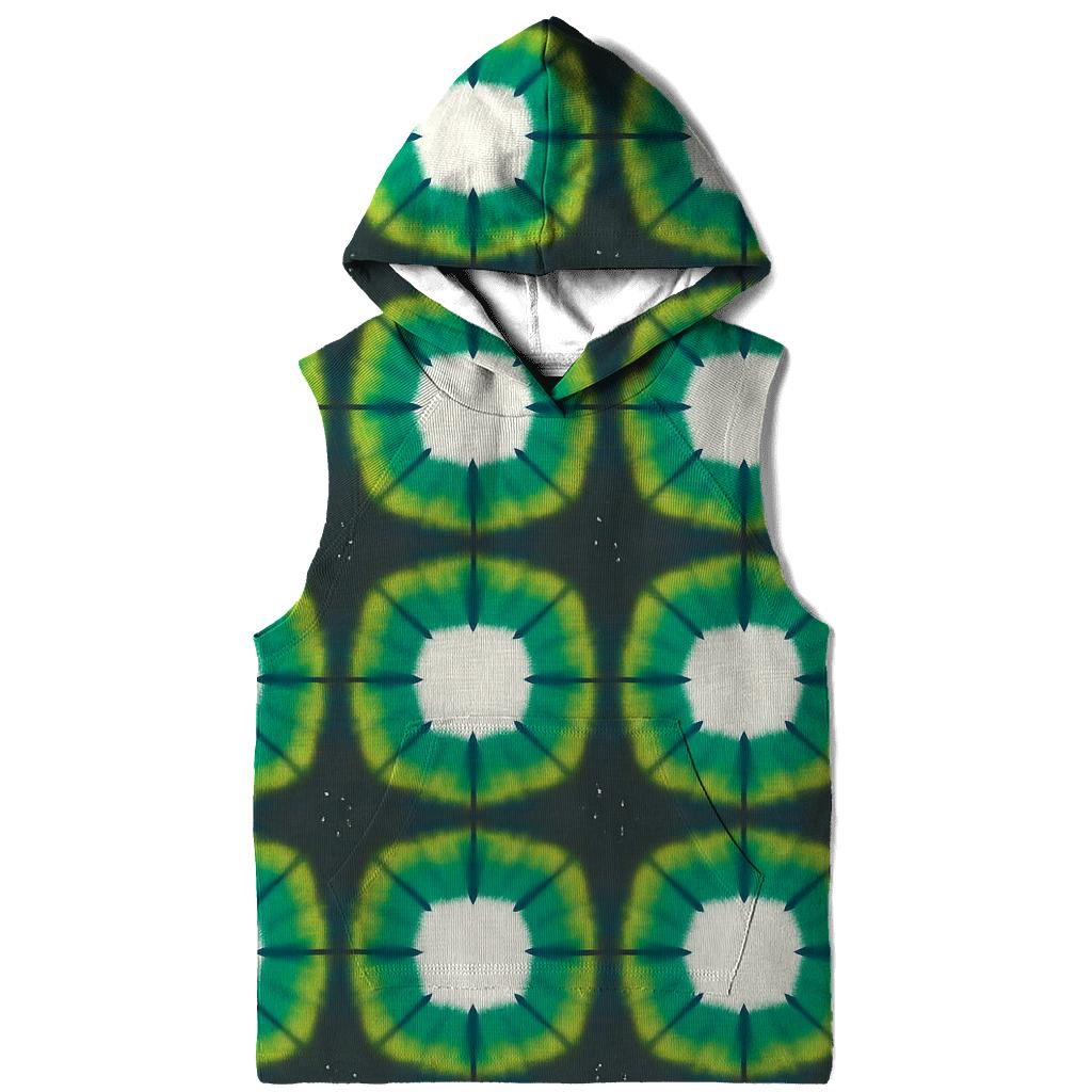 Itajime Eclipse Grid Bloom graphic hoodies