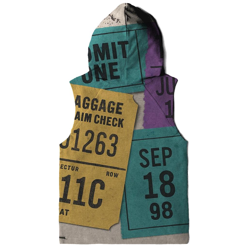 Distressed 90s Space Camp Admission Ticket Collage hoodies fashion