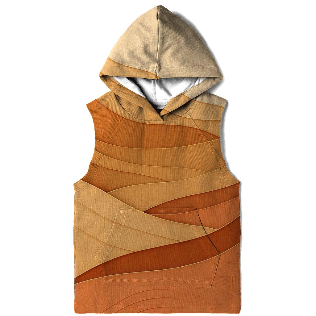 Desert Wind Paper Cut Layers heavyweight hoodies