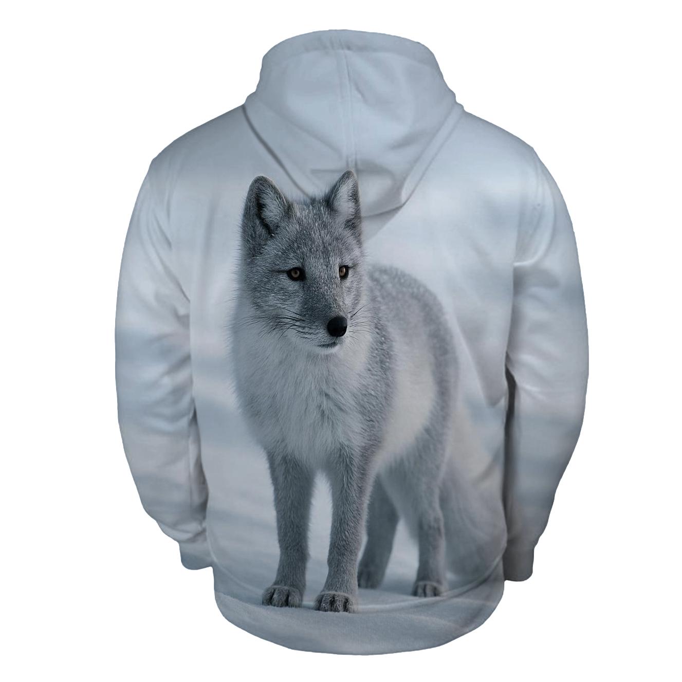 Frostline Sentinel Arctic Fox hoodie styles