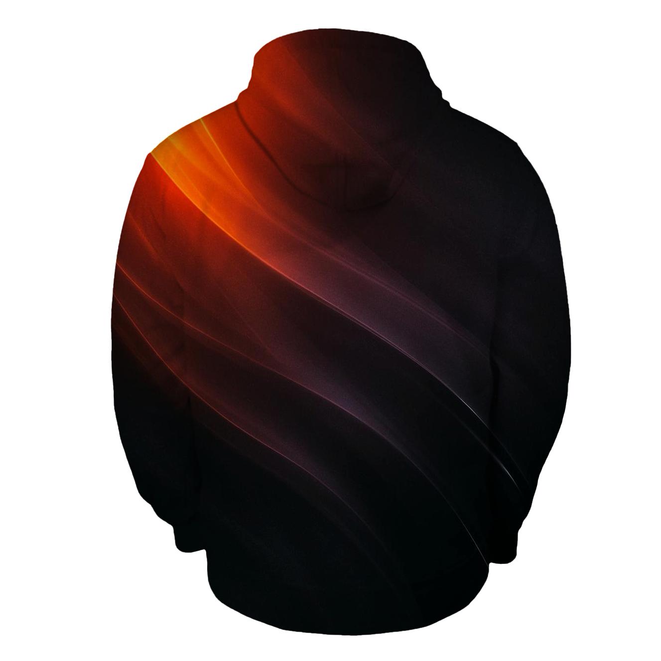 Volcanic Glassflow Gradient graphic hoodies