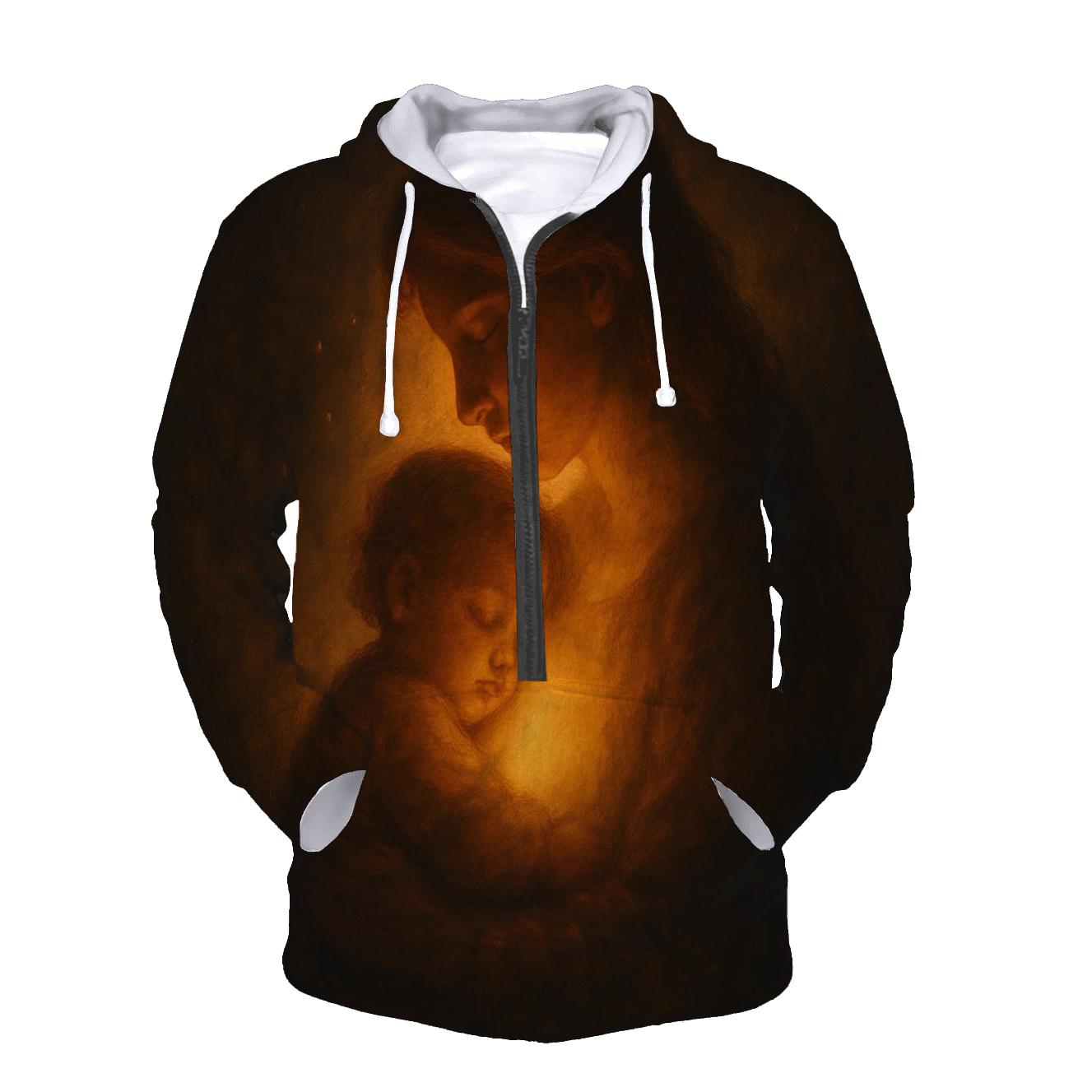 The Hearth Within Her Chest A Home Carried Everywhere graphic hoodies