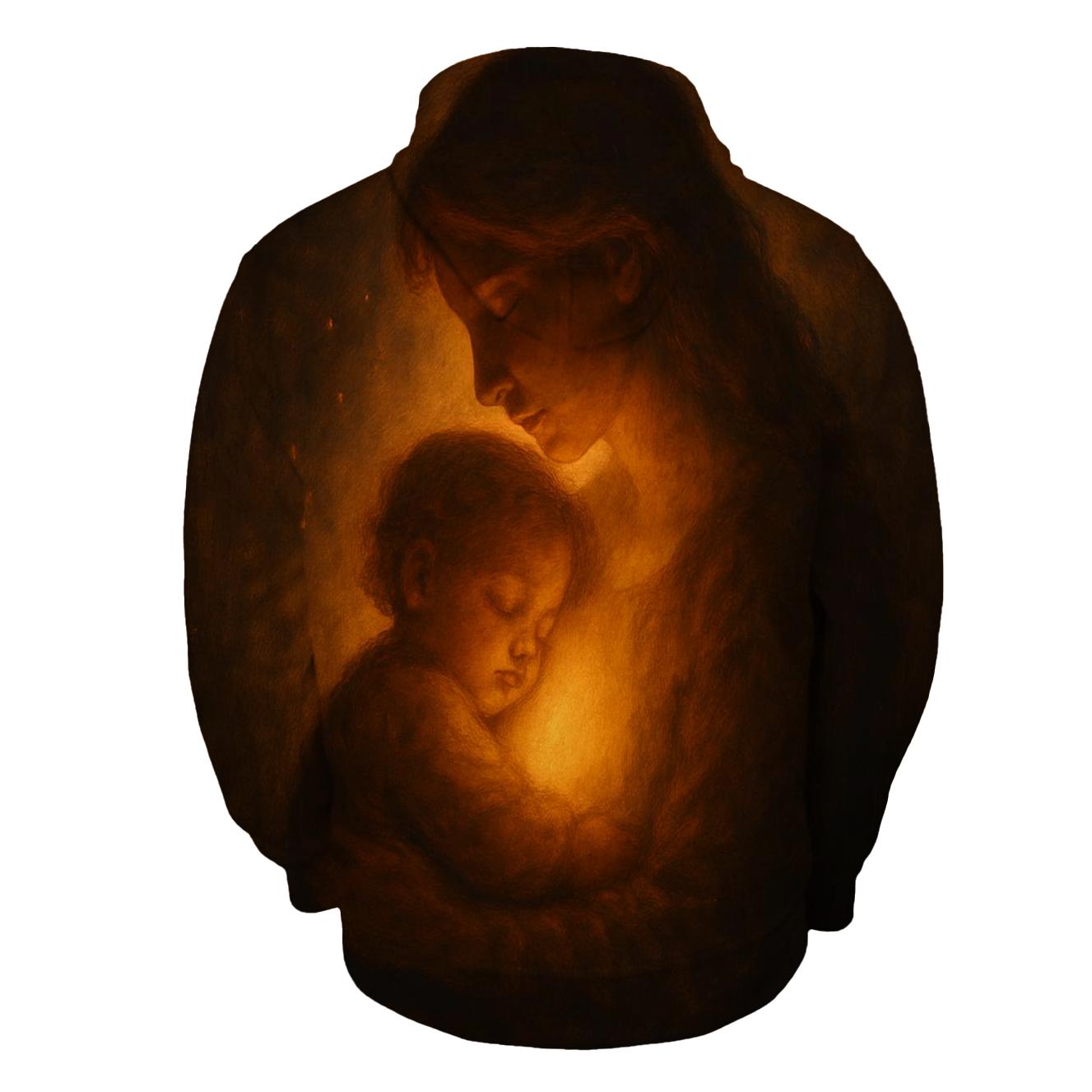 The Hearth Within Her Chest A Home Carried Everywhere graphic hoodies