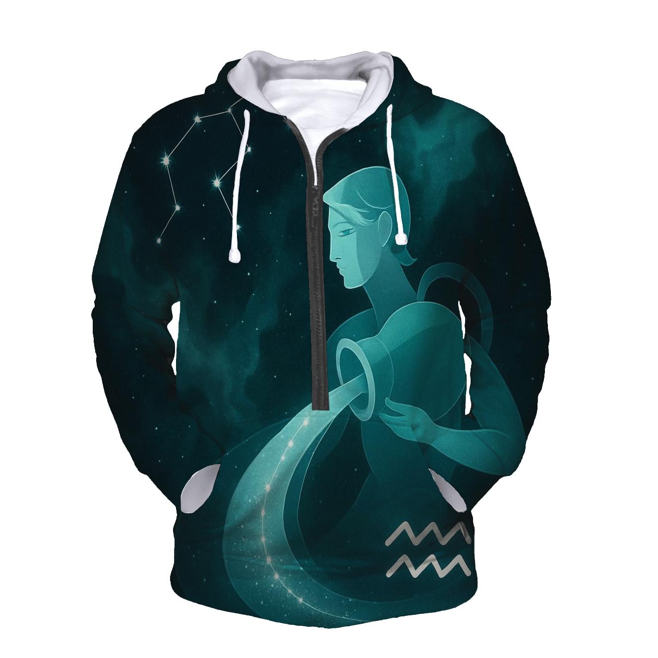 Aquarius Water Bearer Orbit Pour designer hoodies