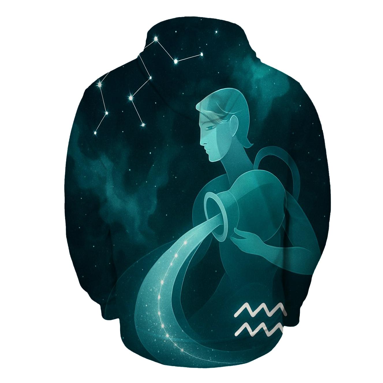 Aquarius Water Bearer Orbit Pour designer hoodies
