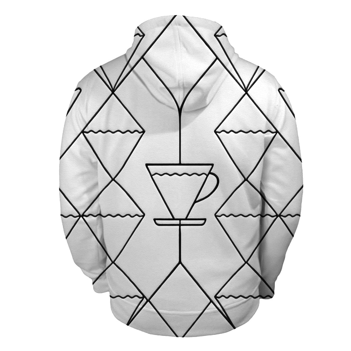 Filter Fold Geometry heavyweight hoodies