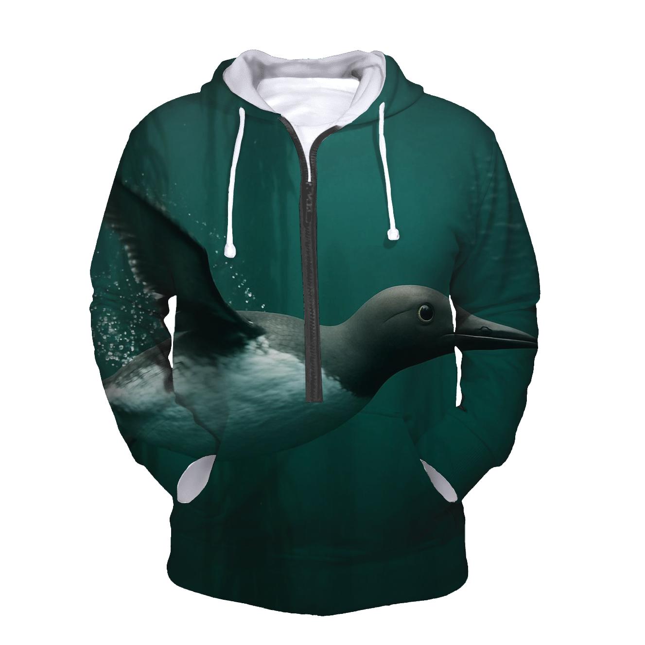 Kelp Forest Pursuit Common Murre hoodie trends