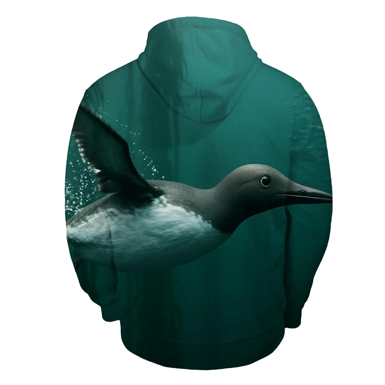 Kelp Forest Pursuit Common Murre hoodie trends